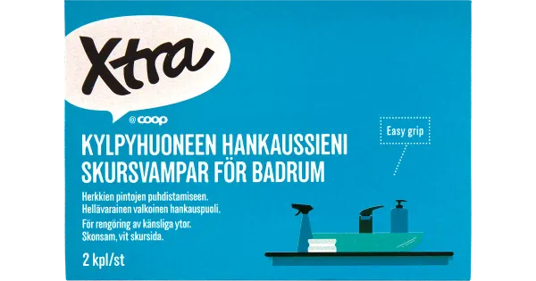Xtra vannitoa küürimissvamm 2tk
