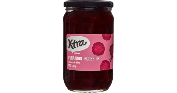 Xtra viilutatud punapeet 670/430 g