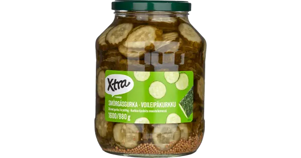 Xtra võileivakurk 1600/880g