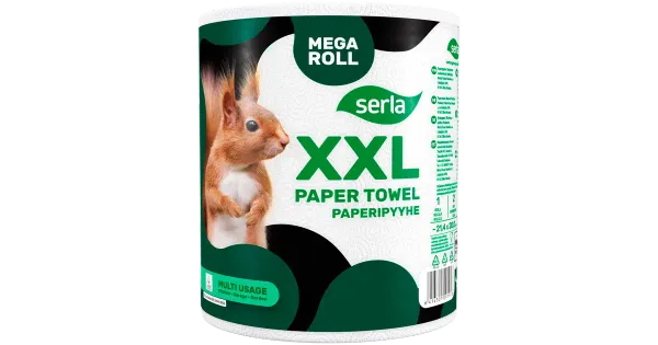 XXL majapidamispaber Serla 2-kihiline 1 rull