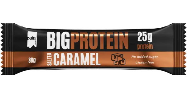 XXL proteiinibatoon soola karamelliga 80g