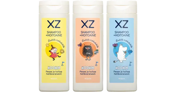 XZ laste šampoon+palsam Muumi 2in1 250ml