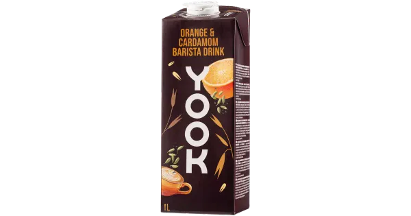 Yook barista kaerajook apelsini ja kardemoni, 1l