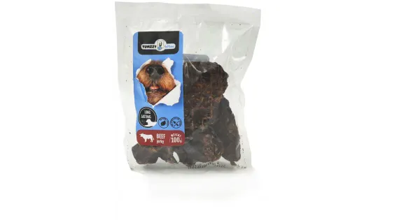 Yumzzybites, kuivatatud veiseliha, 100 g