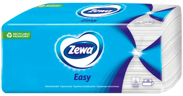 Zewa Majapidamispaber Easy 2-kihiline 120 lehte