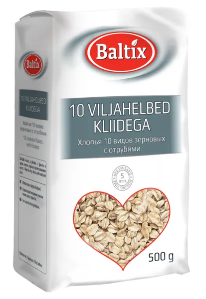 10-Viljahelbed kliidega BALTIX 500g