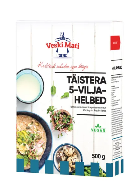 5-viljahelbed VESKI MATI, täistera, 500 g
