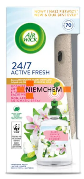 AIR WICK Active Fresh Jasmine Bouquet komplekt 228ml