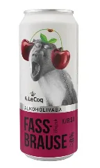 Alkoholivaba õlu Fassbrause Cherry, A. LE COQ, 500 ml