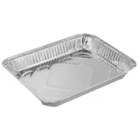Alumiiniumist küpsetusvorm GN 1/2, 2,4 L, 10 tk, ühekordne, ZIP TRADING (sobiv kaas C010388)