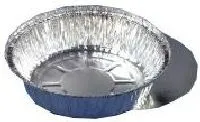 Alumiiniumist nõu 770 ml koos paberkaanega, D 18,2 cm, K 5,1 cm, 25tk, PP kattega, PAPSTAR