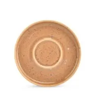 Alustass SALT&PEPPER, Blush peach, kivikeraamika, tassile 300/220 ml, D 14,5 cm, tk