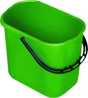 Ämber FILMOP Pluto, plastikust käepidemega, 12L, roheline, tk