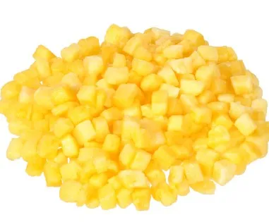 Ananassikuubikud, IQF, külmutatud, 1kg