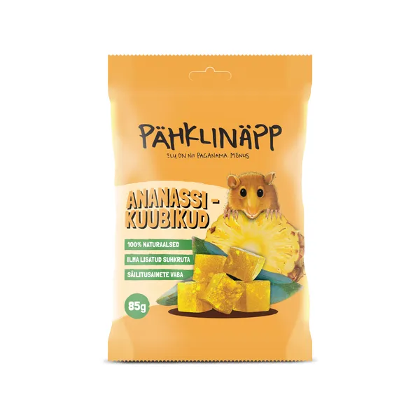 Ananassikuubikud Pähklinäpp 85g