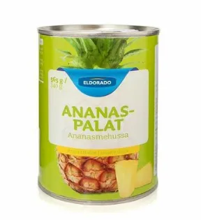 Ananassitükid ELDORADO omas mahlas 567g/ 340 g