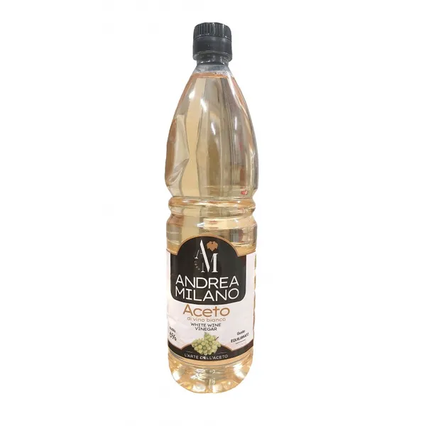 ANDREA MILANO Valge veini äädikas 6% 1L, Itaalia