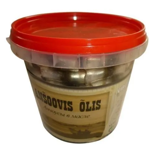 Anšoovis õlis (kilufileed) VIRU RAND 1kg