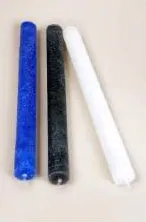 Antiikküünla Sinimustvalge komplekt, 3tk