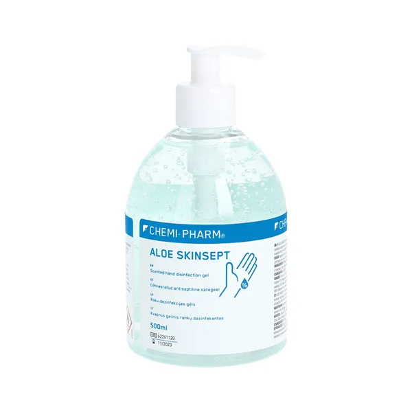 Antiseptiline kätegeel  ALOE SKINSEPT lõhnastatud 500ml