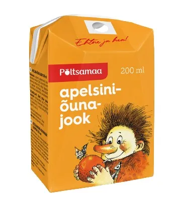 Apelsini-õunajook PÕLTSAMAA 200ml