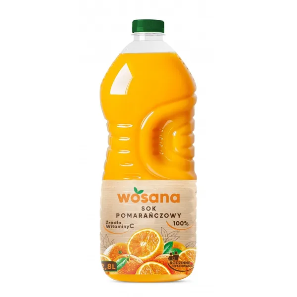 Apelsinimahl WOSANA  lisatud C-vitamiiniga, 2,8 l