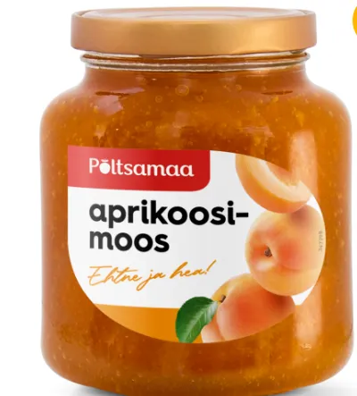 Aprikoosimoos PÕLTSAMAA 380g