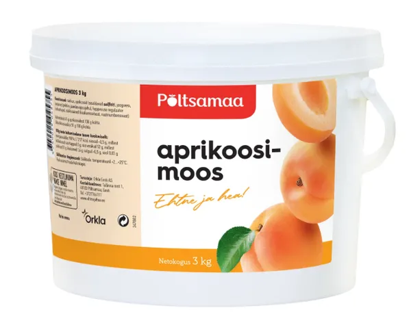Aprikoosimoos PÕLTSAMAA 3kg