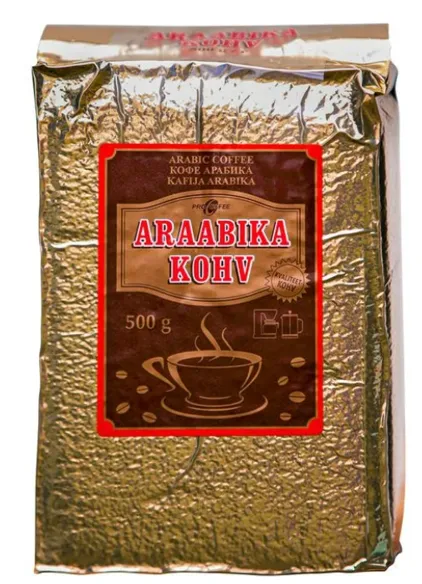 Araabika Kohv 0,5 kg, jahvatatud