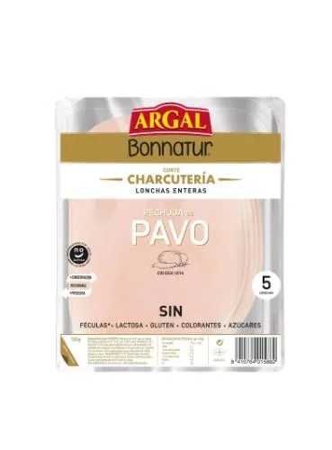 ARGAL Kalkuni rinnaliha, keedetud, viilutatud 130 g