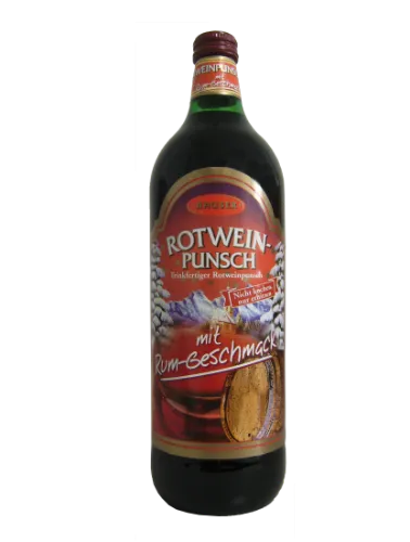 Aromatiseeritud veinijook ROTWEIN-PUNSCH with Rum 7,5%vol, 1L,R21/154571/54