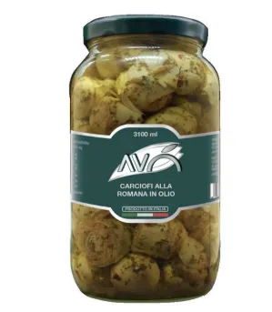 Artišokid AVO Romana style, õlis, 3100ml/2900g