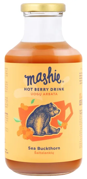 Astelpajupüree marja tee MASHIE, 0,5L