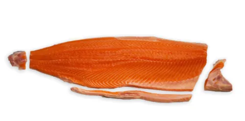 Atlandi lõhefilee, nahaga, C-trimm, vaakumis, külmutatud, ~1,4-2,2kg
