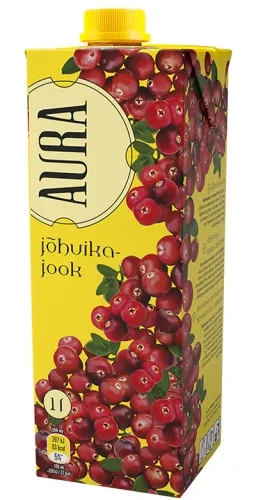 Jõhvikajook, AURA, 1 L