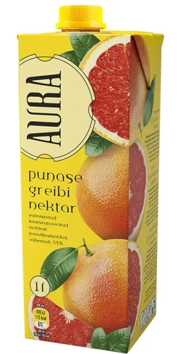 AURA Punase Greibi nektar 1 L