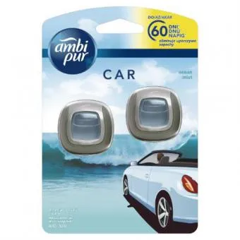 Auto õhuvärskendaja AMBI PUR Ocean Mist, 2X2ml
