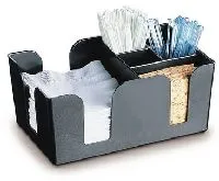Baaritarvikute hoidik APS, must, 24x15x11cm