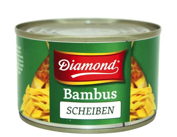 Bambusevõrsed DIAMOND, viilutatud, 227g