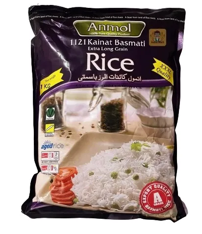 Rīsi Basmati ANMOL ar tvaiku apstrādāti, extra long, 1kg