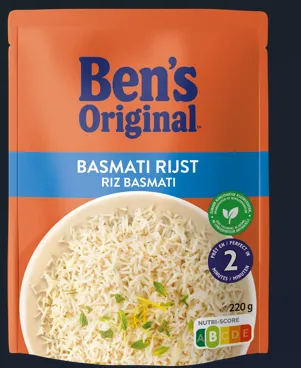 Basmati riis BEN'S ORIGINAL aurutatud, 220g