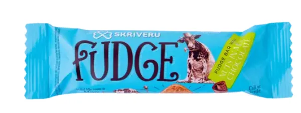 Batoon SKRIVERU, Fudge, koorekomm, pähkel, 35g