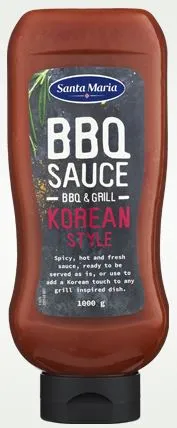 BBQ kaste Korean Style, SANTA MARIA, gochujangi pasta ja seesamiõliga, 1000 g
