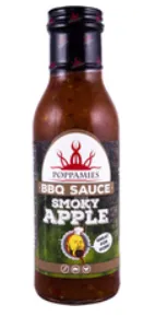 BBQ kaste POPPAMIES, Smoky Apple, 410g