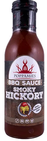 BBQ kaste POPPAMIES, Smoky Hickory, 410g