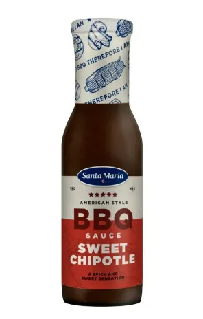 BBQ kaste SANTA MARIA, magus chipotle,  355 g