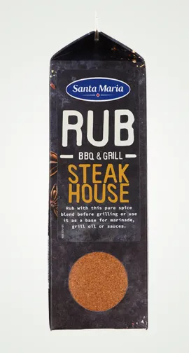 BBQ maitseaine SANTA MARIA, Steakhouse, 565 g
