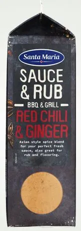 BBQ Rub tšilli ja ingveri maitseainesegu SANTA MARIA, 490 g