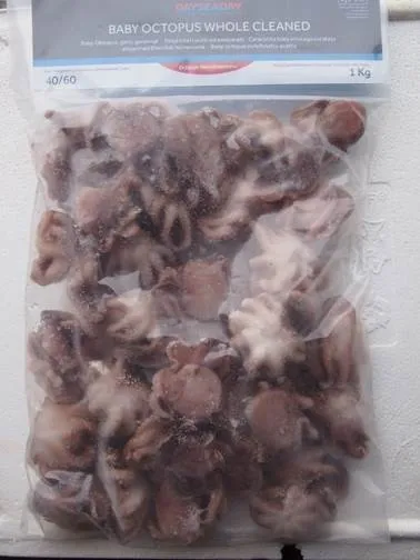 Beebikaheksajalg, külmutatud, 20/40, 1kg