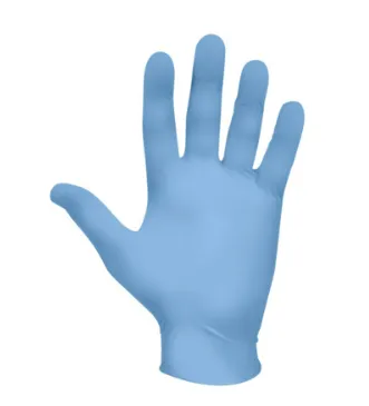 Biolagunevad nitriilkindad puudrita, suurus L, sinised, ühekordsed, SHOWA 7500, 100 tk